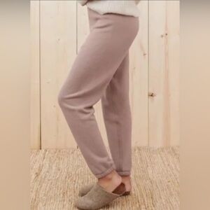 EUC Jenni Kayne Saturday sweatpants size small mauve light pink